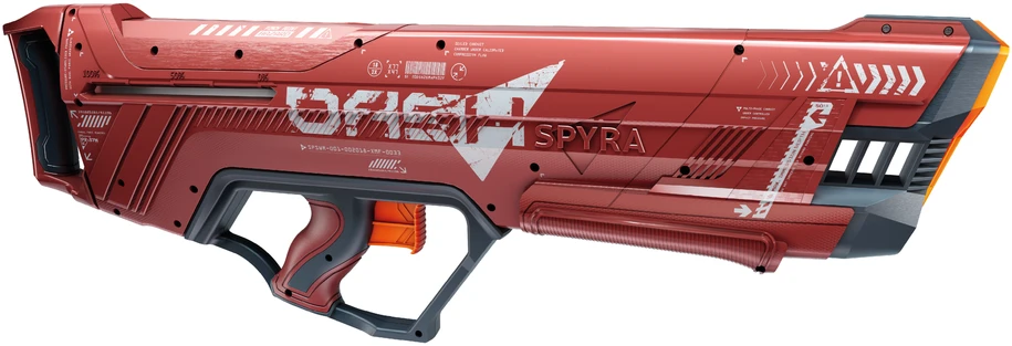 Spyra Dash vandens pistoletas, raudonas