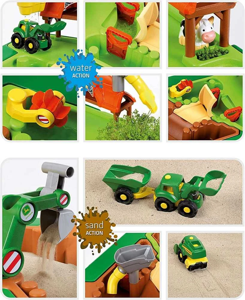 Klein John Deere Smėlio dėžės/Farm mokomasis stalas 3948