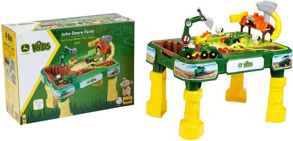 Klein John Deere Smėlio dėžės/Farm mokomasis stalas 3948