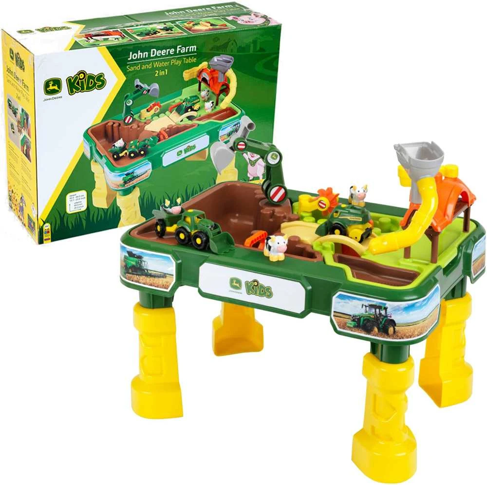Klein John Deere Smėlio dėžės/Farm mokomasis stalas 3948