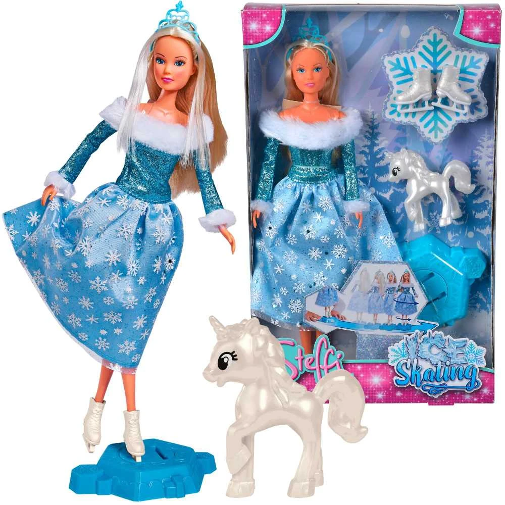 Lėlių princesių rinkinys su vienaragiu Steffi Love ir priedais Simba