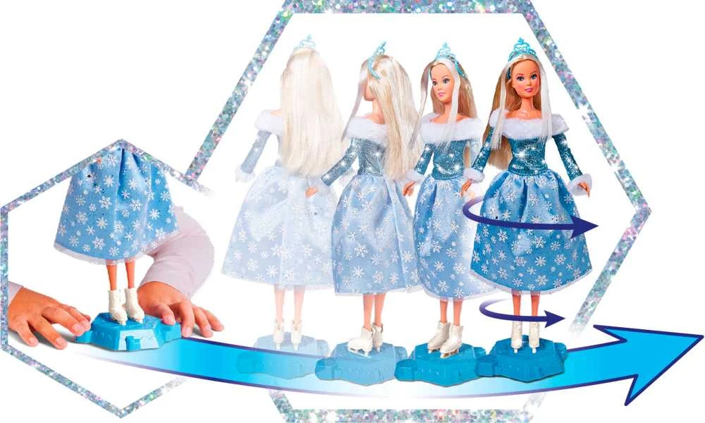 Lėlių princesių rinkinys su vienaragiu Steffi Love ir priedais Simba
