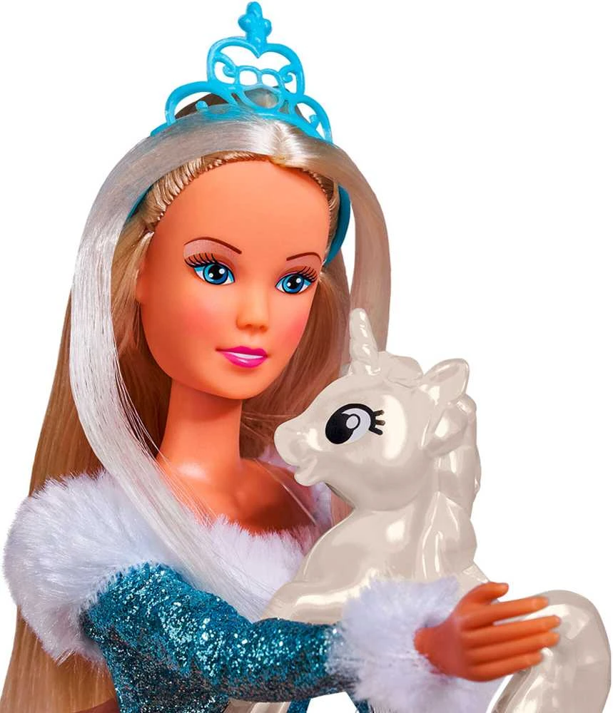 Lėlių princesių rinkinys su vienaragiu Steffi Love ir priedais Simba