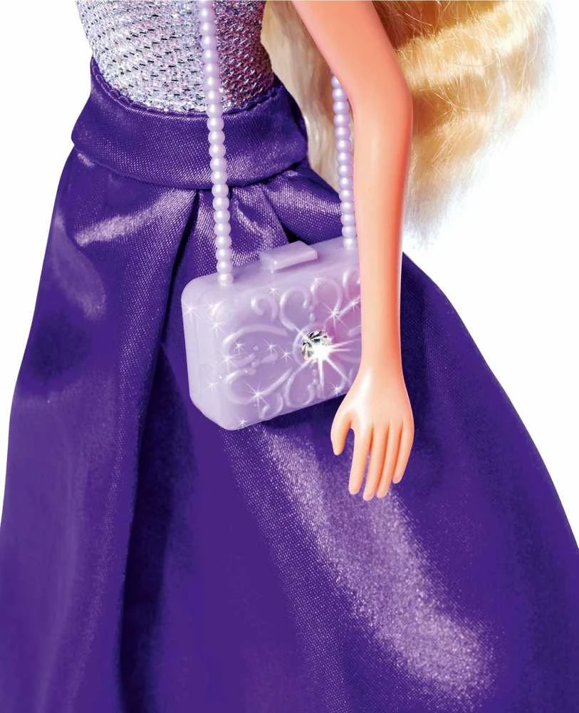 „Simba Doll Steffi Magic Night“ vakarinėje suknelėje su kulnais
