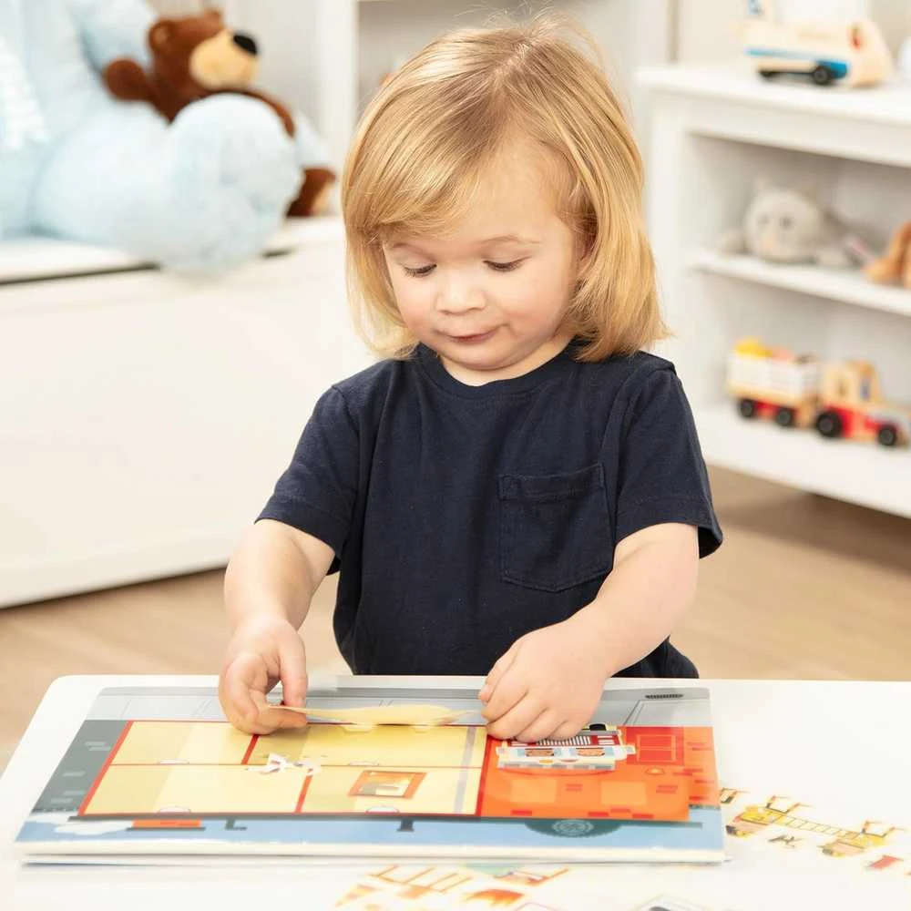 Sticker Pad Moje Miasto Rinkinys plansz i naklejek daugkartinio naudojimo Melissa & Doug