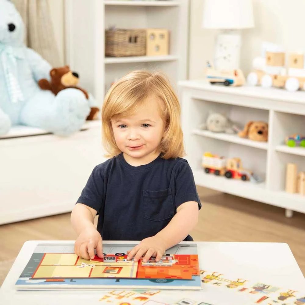 Sticker Pad Moje Miasto Rinkinys plansz i naklejek daugkartinio naudojimo Melissa & Doug