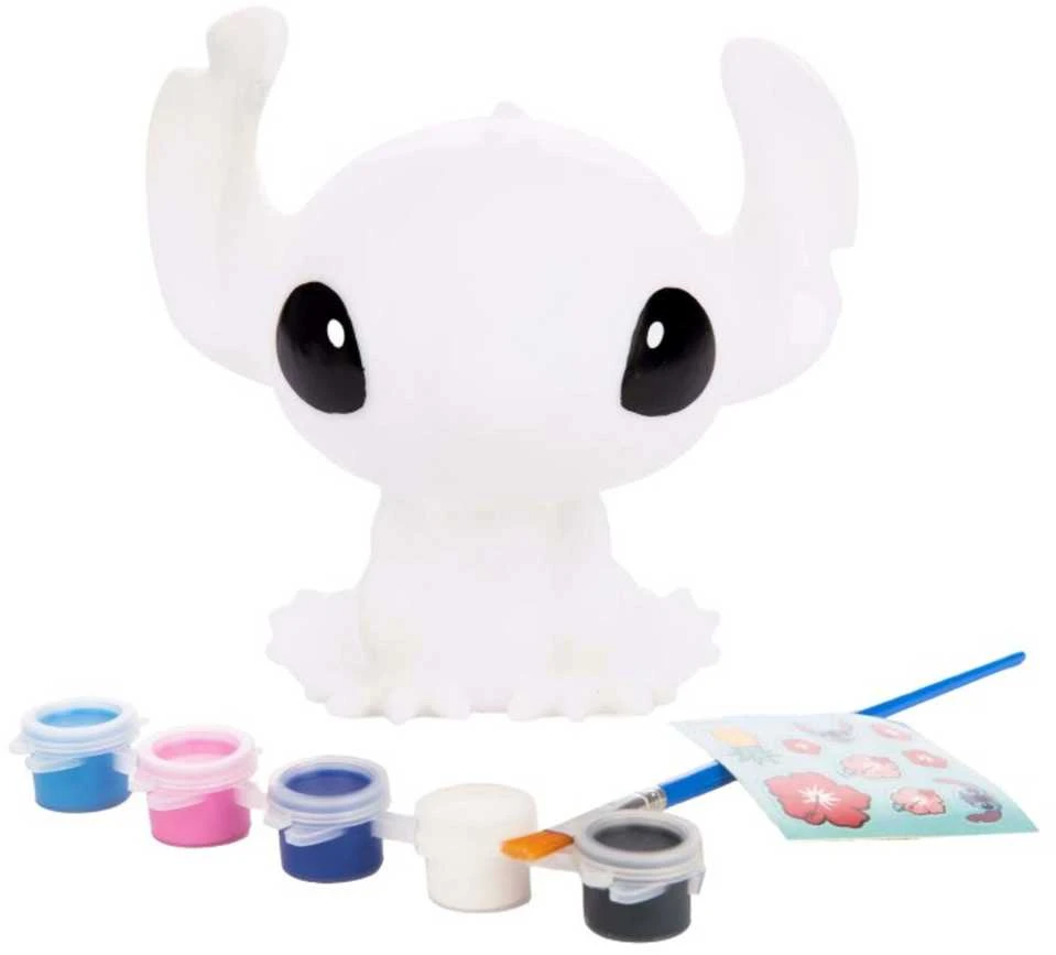 Cyp Brands Stitch Disney Lampka Figūrėlė Keramikinė Do Malowania + Farby