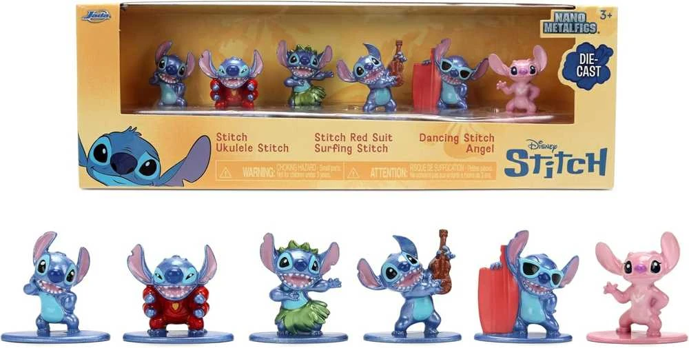 Jada - Disney Stitch - Nano figūrėlės - Dovanų dėžutė (9336325314R00)