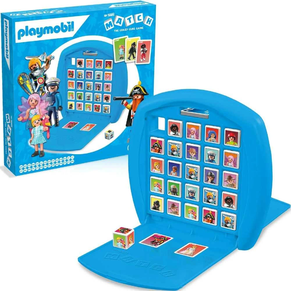 „Top Trumps Match Playmobil Mėlyna Strategy Party Game“.