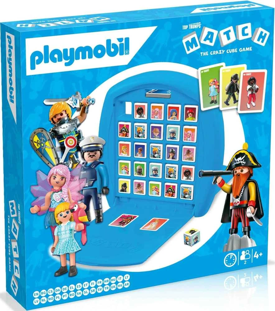 „Top Trumps Match Playmobil Mėlyna Strategy Party Game“.