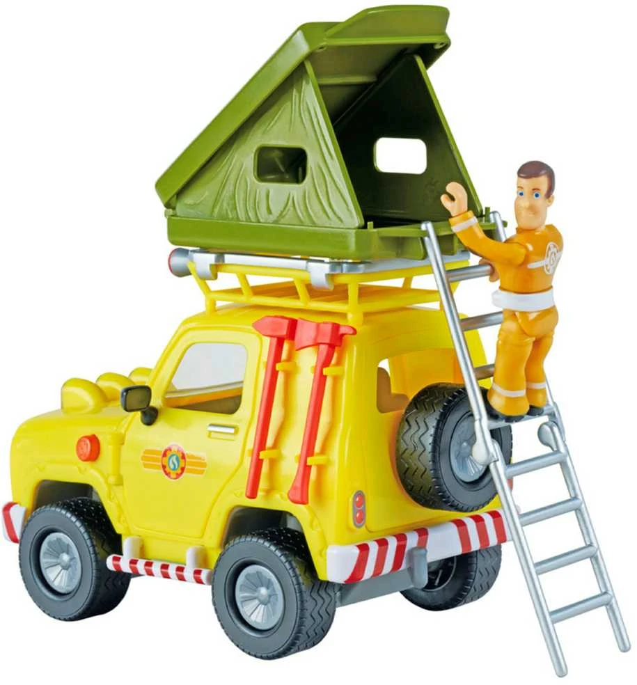 Simba Žaislinis Strażak Sam džipas 4x4 su palapine