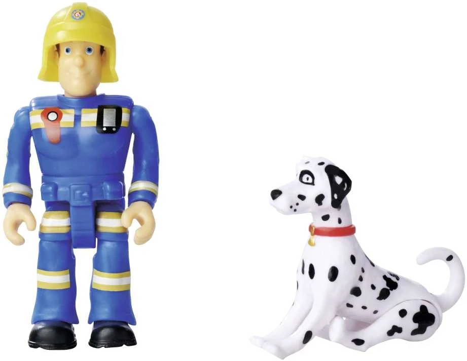 Simba Fireman Sam komplektas Big Gaisrinė mašina Jupiter interaktyvus automobilis + 2 figūrėlės šviesos garsas