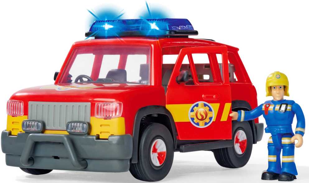 Simba Žaislinis džipas stražakas Sam 4x4 su pirmosios pagalbos rinkiniu