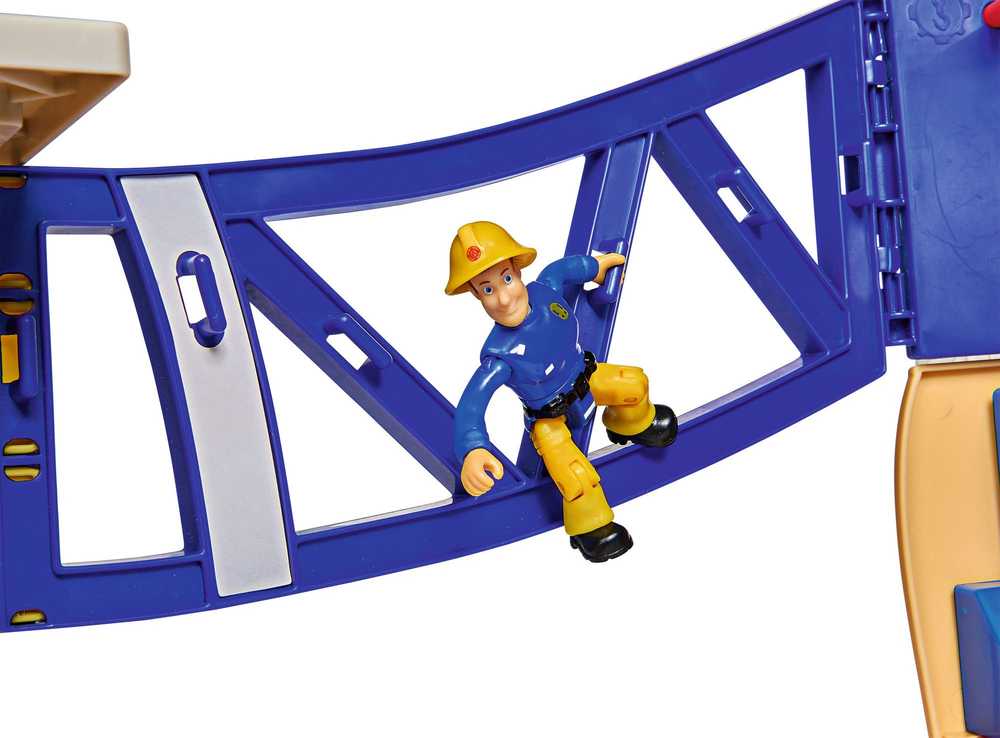 Dickie Simba - Fireman Sam XXL gaisrinė su šviesos garso figūra
