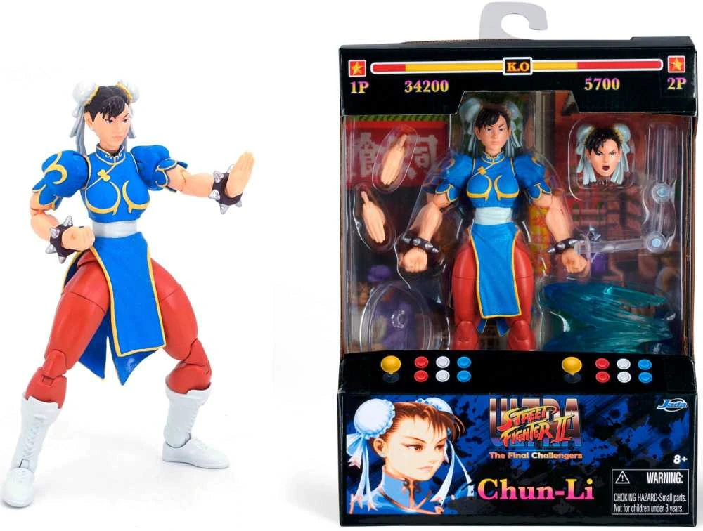 Sujungiama dalis Smoby Street Fighter Chun-Li