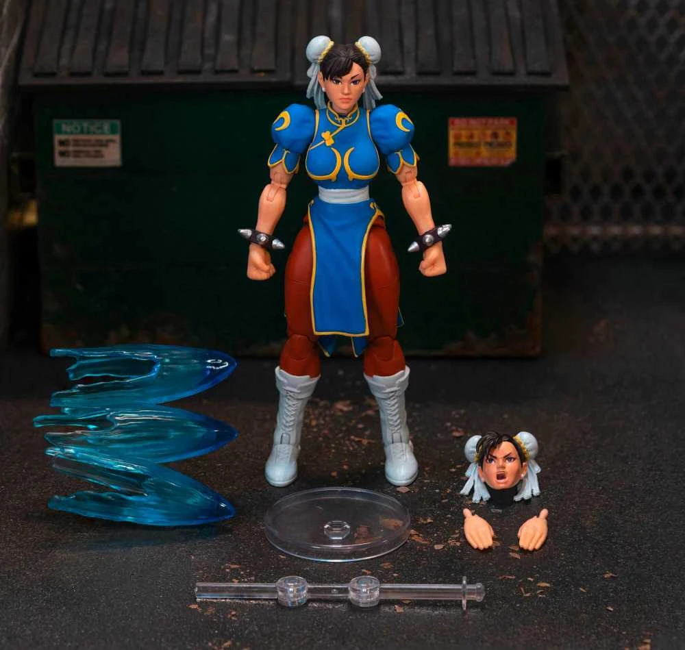 Sujungiama dalis Smoby Street Fighter Chun-Li