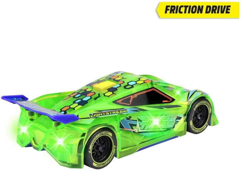 Lenktyninis automobilis su žibintais Garsas Speed Tronic Dickie Toys