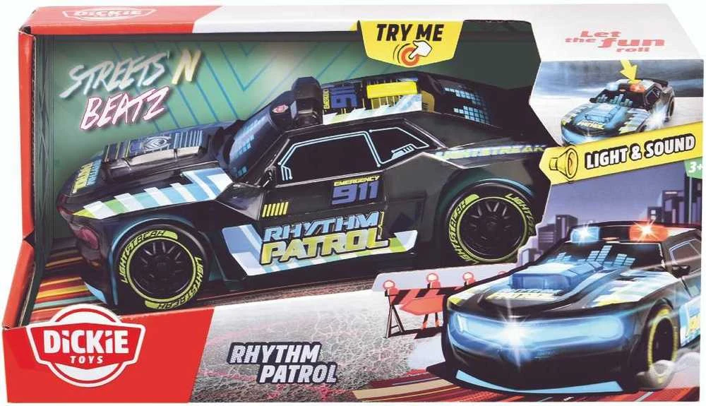 Dickie Žaislai Dickie Eiti į veiksmą Policijos automobilis Ritmo patrulis 20 cm