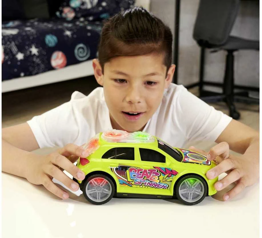 Dickie Streets'n Beatz Mercedes-Benz šviesos/garso interaktyvus muzikinis automobilis