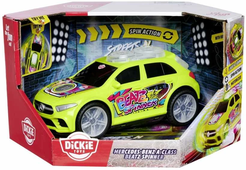 Dickie Streets'n Beatz Mercedes-Benz šviesos/garso interaktyvus muzikinis automobilis