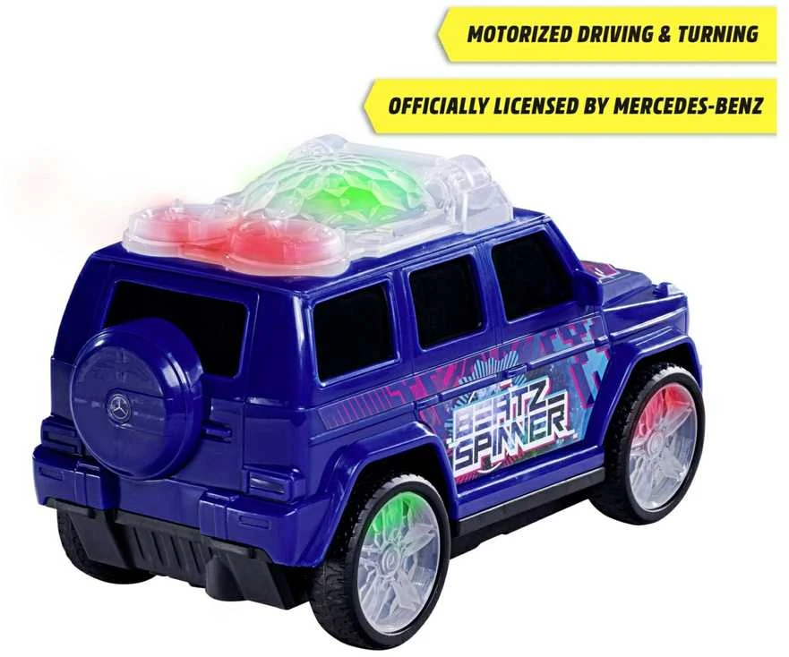 Muzikinis besisukantis interaktyvus automobilis Dickie Toys Mercedes-Benz G-Class