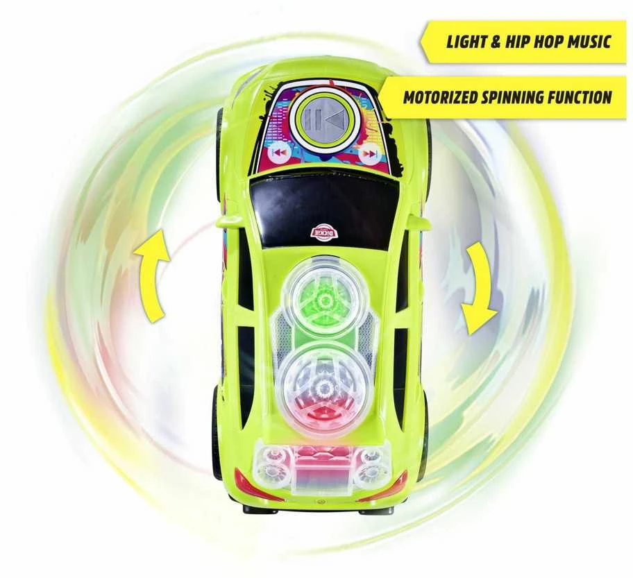 Dickie Streets'n Beatz Mercedes-Benz šviesos/garso interaktyvus muzikinis automobilis