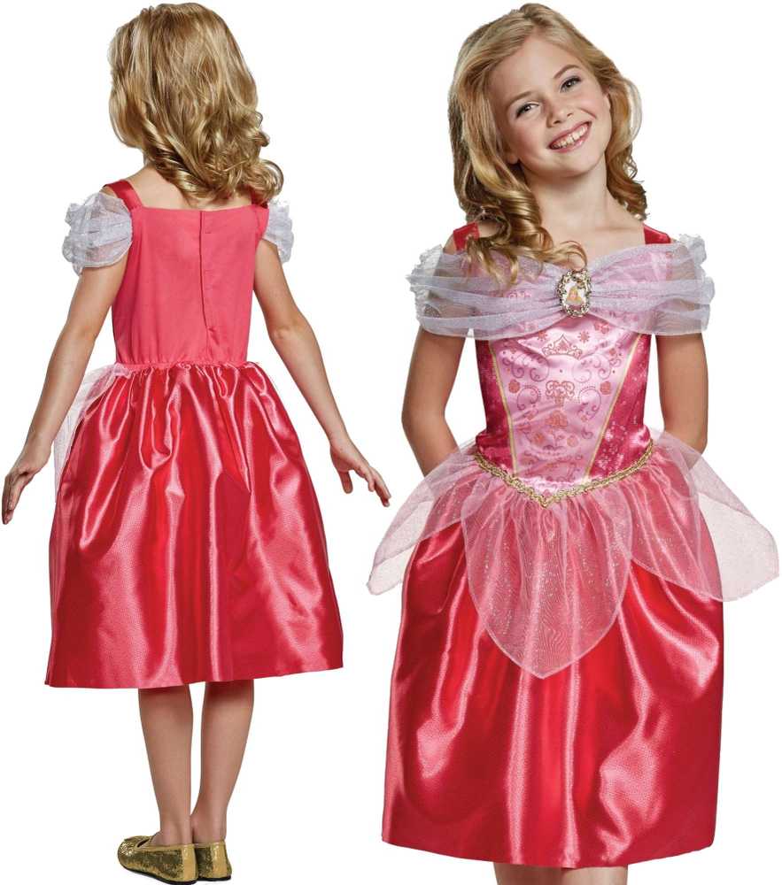 Disney Princess Aurora Disney Miegančiosios gražuolės Auroros karnavalinis kostiumas mergaitėms 109-123 cm