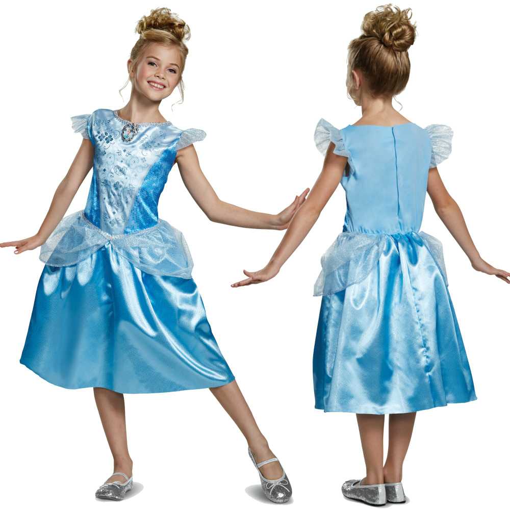 Disguise,Disney Persirengėlis - Klasikinis Pelenės kostiumas (128 cm) (140499K)