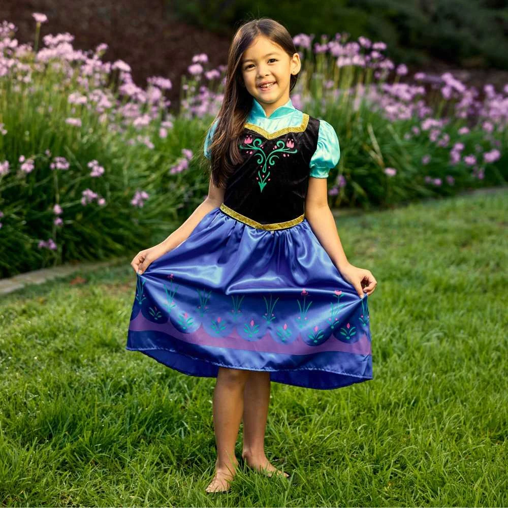 Disguise Disney Frozen Anna Frozen princesės karnavalinis kostiumas 110-122 cm (4-6 metai)