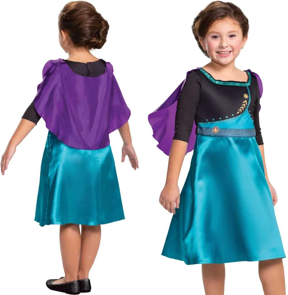 Disney Ledo šalies princesės Anos karnavalo kostiumas 124-135 cm (7-8 metų)