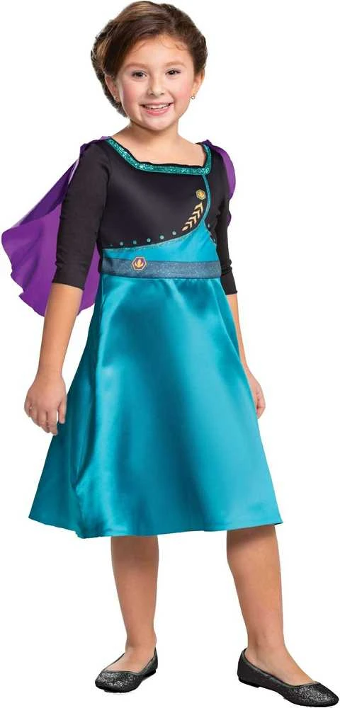 Disney Ledo šalies princesės Anos karnavalo kostiumas 124-135 cm (7-8 metų)