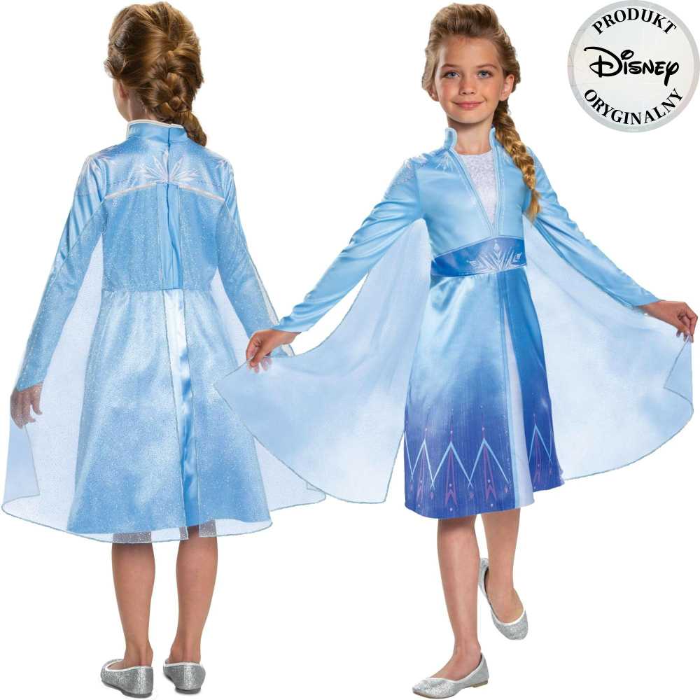 Jakks Pacific Karnavalinis kostiumas Disney Frozen Elsa Frozen Princess 110-122 cm (5-6 metai)