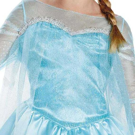 Jakks Disney Frozen Elsos Frozen princesės karnavalinis kostiumas 109-123 cm (5-6 metų)