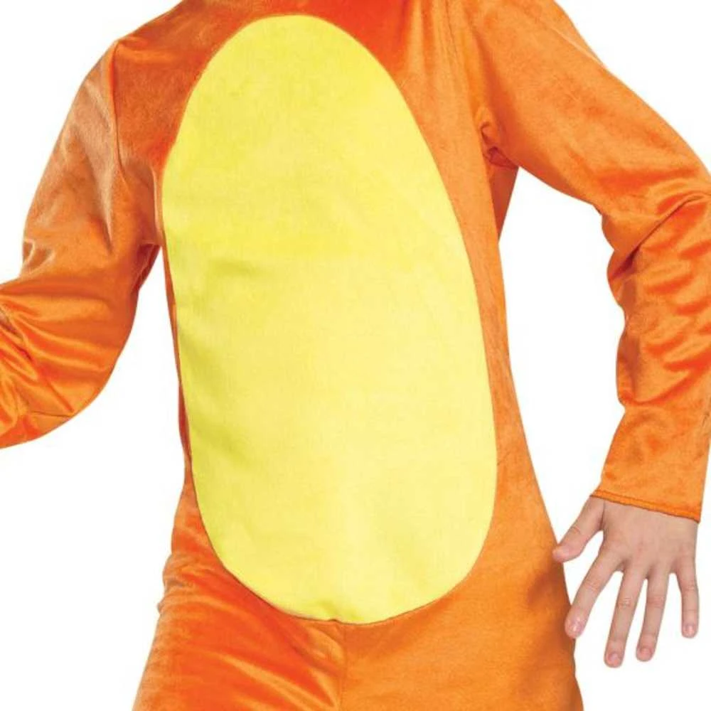 Karnavalinis kostiumas Pokemon Charmander kostiumas oranžinis Kigurumi maskuotė 137-149 cm (10-12 metų)