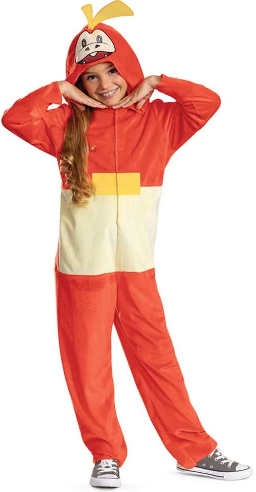 Karnavalinis kostiumas Pokemon Fuecoco kostiumas oranžinis maskuoklis 127-136 cm (7-8 metai) Kigurumi