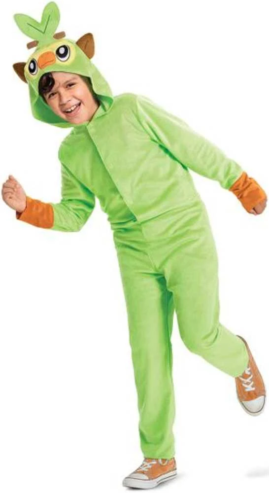 Karnavalinis kostiumas Pokemon Grookey kostiumas žalias maskavimas 109-126 cm (4-6 metai) Kigurumi