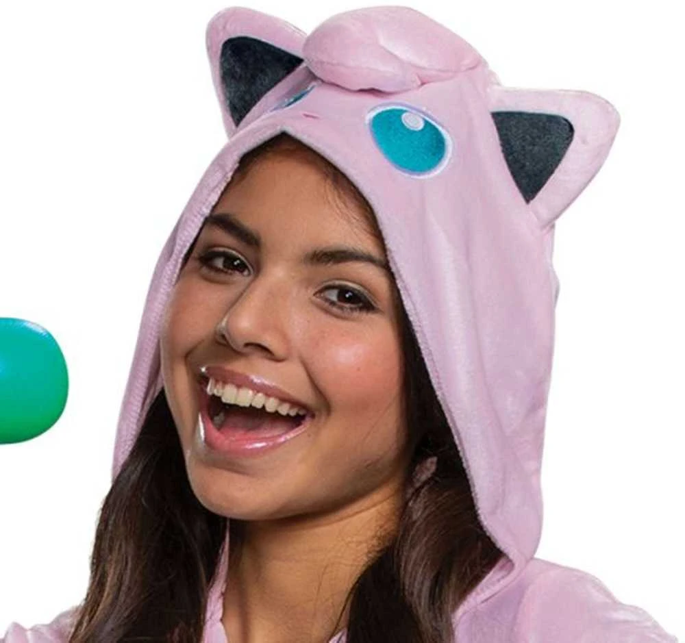 Karnavalinis kostiumas Pokemon Jigglypuff kostiumas rožinis maskuoklis 127-136 cm (7-8 metai) Kigurumi