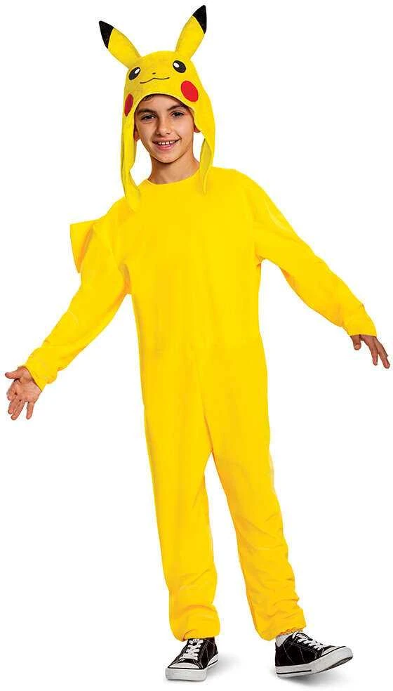 Karnavalinis kostiumas Pokemon Pikachu kostiumas geltonas maskuoklis 127-136 cm (7-8 metai) Kigurumi