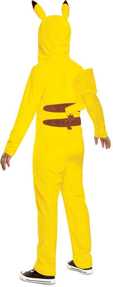 Karnavalinis kostiumas Pokemon Pikachu kostiumas geltonas maskuoklis 109-126 cm (4-6 metai) Kigurumi