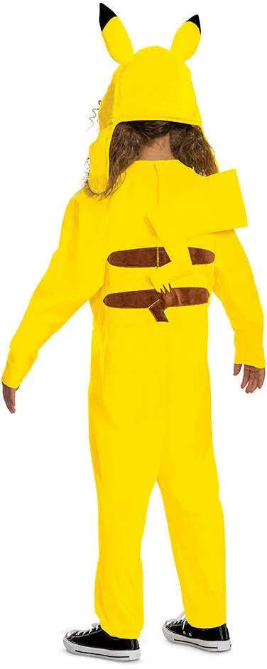 Karnavalinis kostiumas Pokemon Pikachu kostiumas geltonas maskuoklis 127-136 cm (7-8 metai) Kigurumi