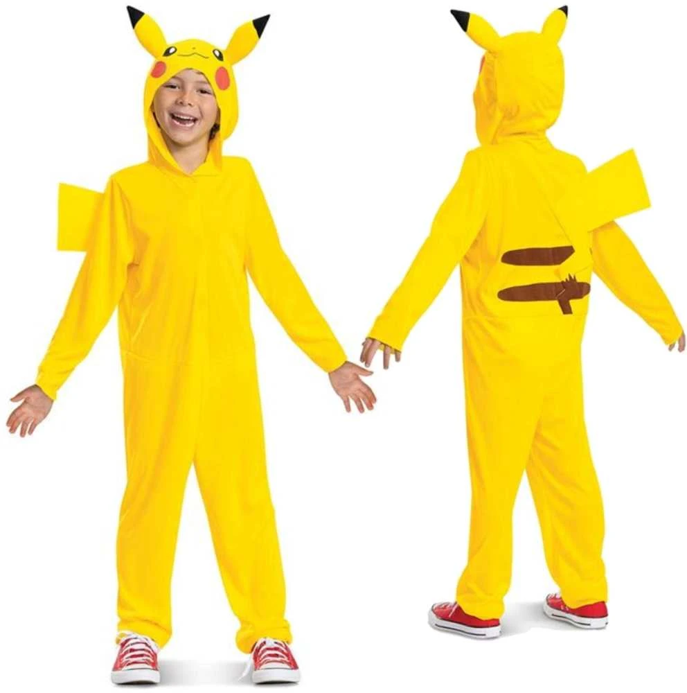 Disguise Karnavalinis kostiumas Pokemon Pikachu kostiumas geltonas maskuoklis 94-109 cm (3-4 metai) Kigurumi