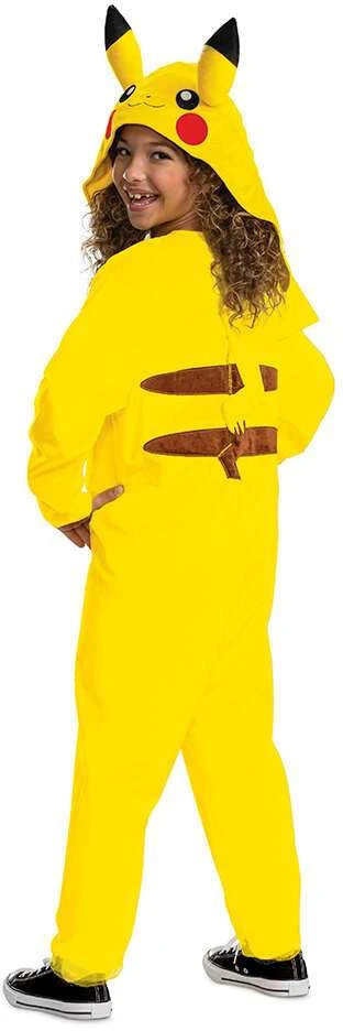Karnavalinis kostiumas Pokemon Pikachu kostiumas geltonas maskuoklis 127-136 cm (7-8 metai) Kigurumi