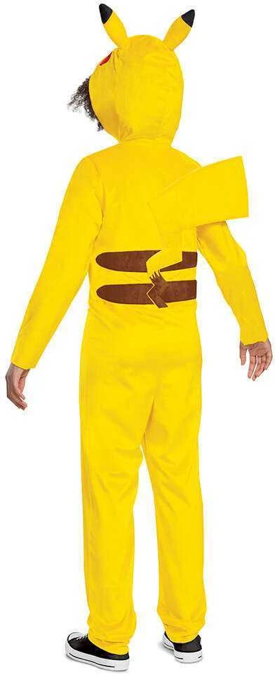 Karnavalinis kostiumas Pokemon Pikachu kostiumas geltonas maskuoklis 137-149 cm (10-12 m.) Kigurumi
