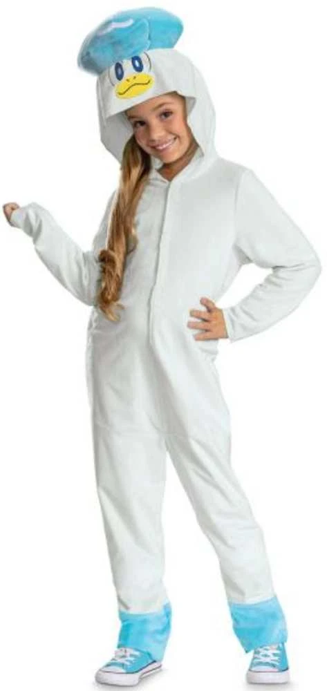 Karnavalinis kostiumas Pokemon Quaxly kostiumas baltas maskuoklis 127-136 cm (7-8 metai) Kigurumi