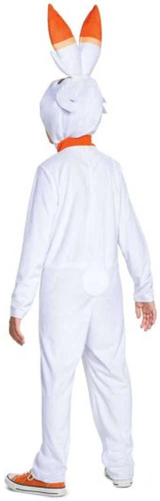 Karnavalinis kostiumas Pokemon Scorbunny kostiumas baltas maskuoklis 126-136 cm (7-8 metai) Kigurumi