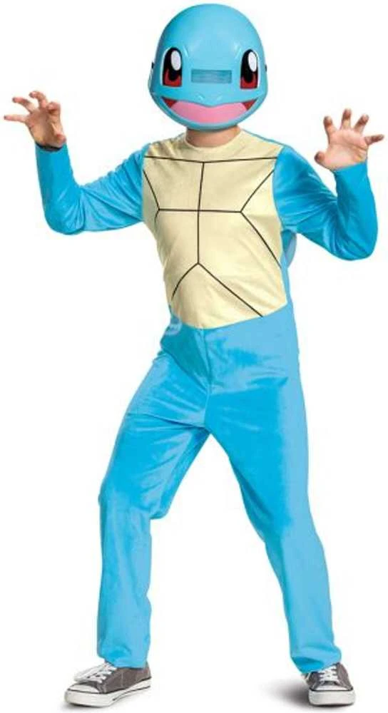 Karnavalinis kostiumas Pokemon Squirtle kostiumas mėlynas Kigurumi maskuotė 137-149 cm (10-12 metų)