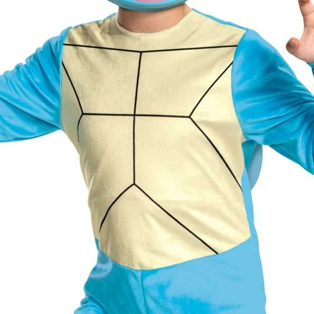 Karnavalinis kostiumas Pokemon Squirtle kostiumas mėlynas Kigurumi maskuotė 137-149 cm (10-12 metų)