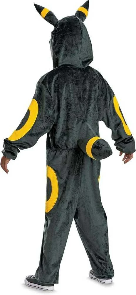 Karnavalinis kostiumas Pokemon Umbreon kostiumas juodas maskavimas 127-136 cm (7-8 metai) Kigurumi