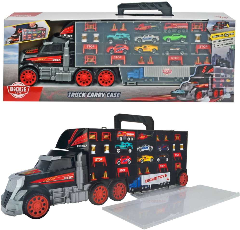 Simba Toys DICKIE TOYS mašinų lagaminas sunkvežimis, 203749023