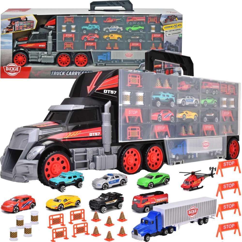 Simba Toys DICKIE TOYS mašinų lagaminas sunkvežimis, 203749023